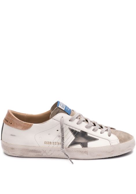 White and beige Super-Star sneakers Golden Goose - men